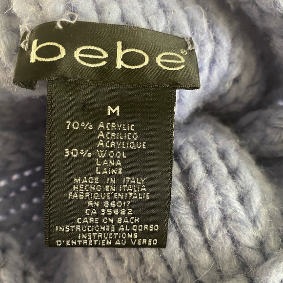 💋 HOST PICK bebe purple mock neck sweater - Picture 5 of 10